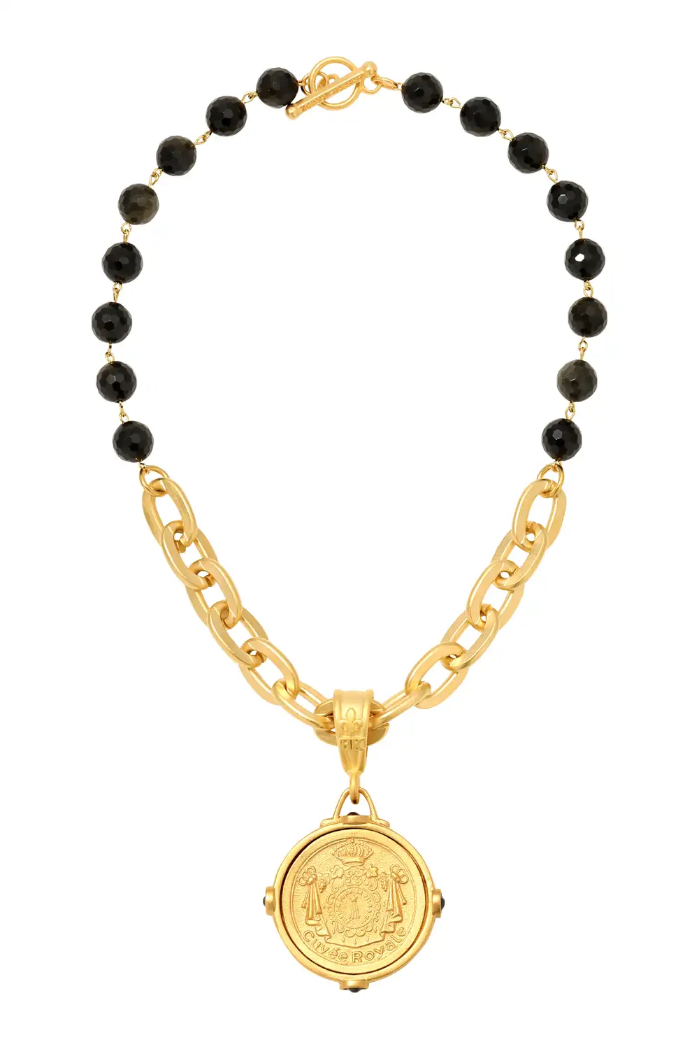Vivienne Necklace - Obsidian