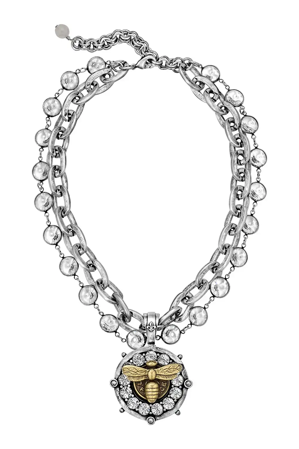 Lea Necklace - Lourdes Crystal