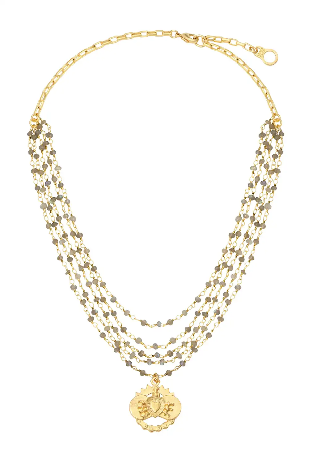 Elysande Necklace - Labradorite