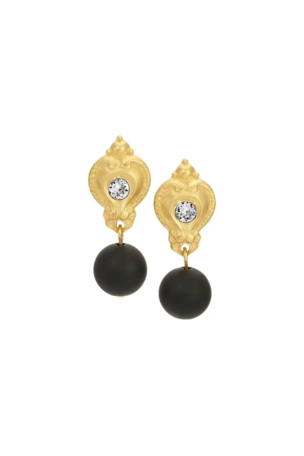 Epoque Earrings - Onyx G