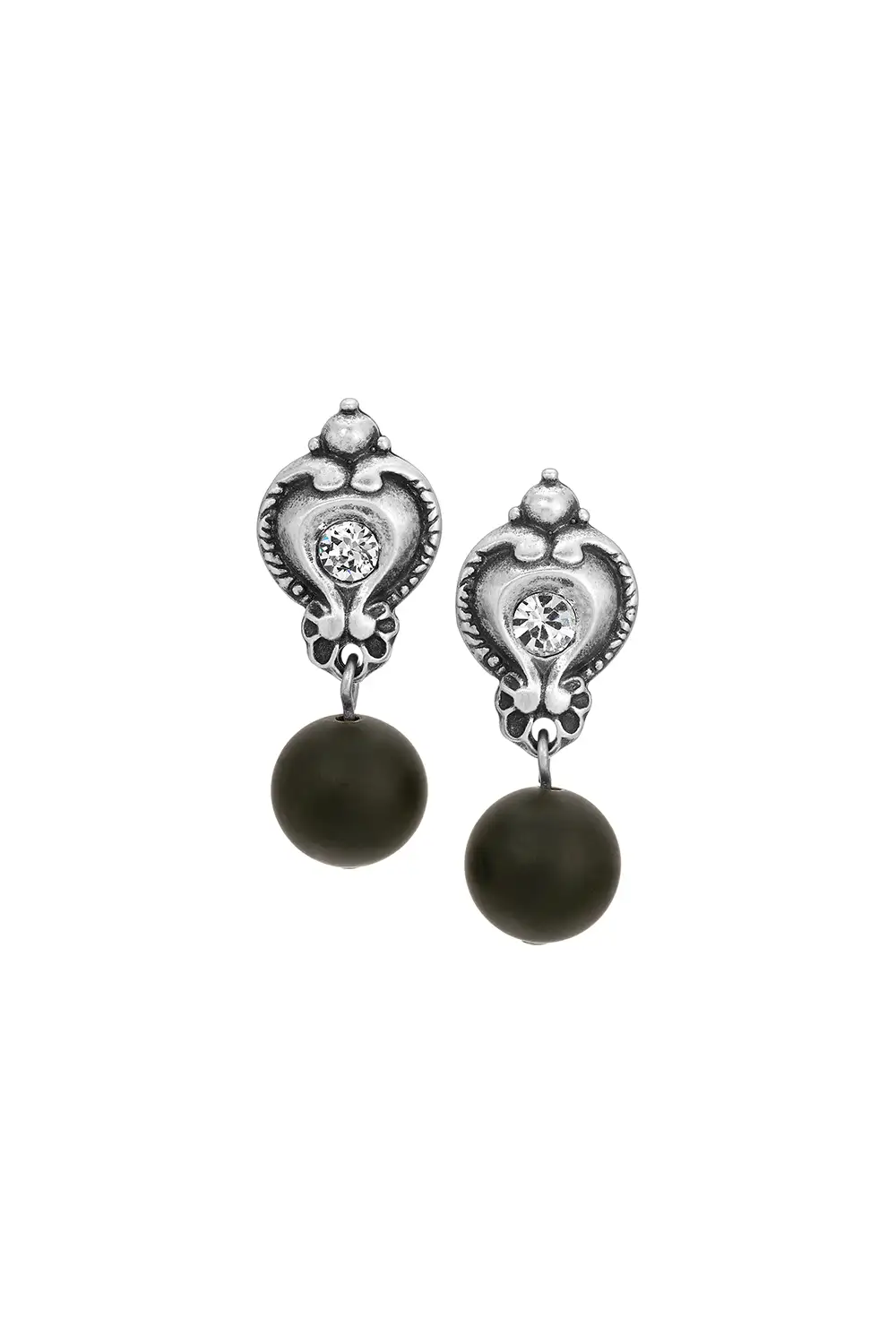 Epoque Earrings - Onyx S