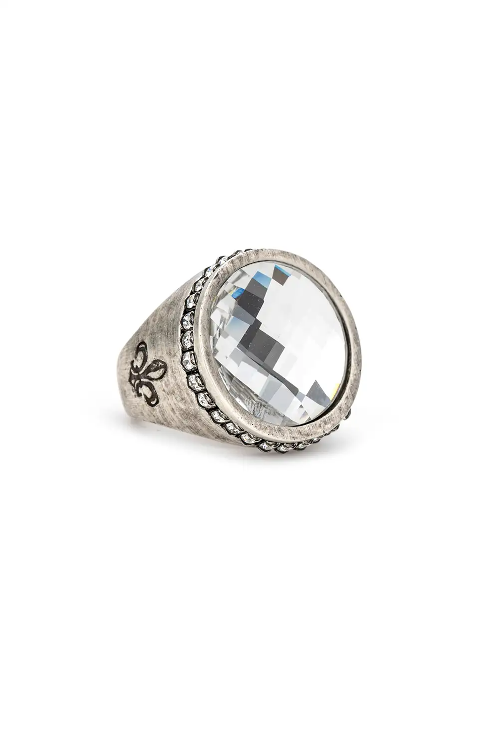 Swarovski Signet Ring – Crystal