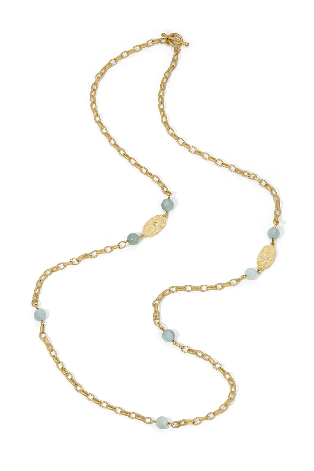 Marlis Necklace – Aquamarine