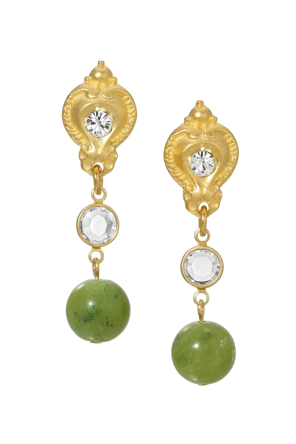 Epoque Earrings  – Verte Jade