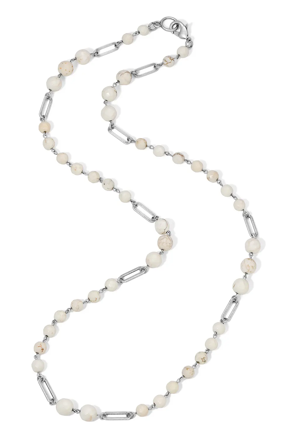 Claire Necklace - White Turquoise