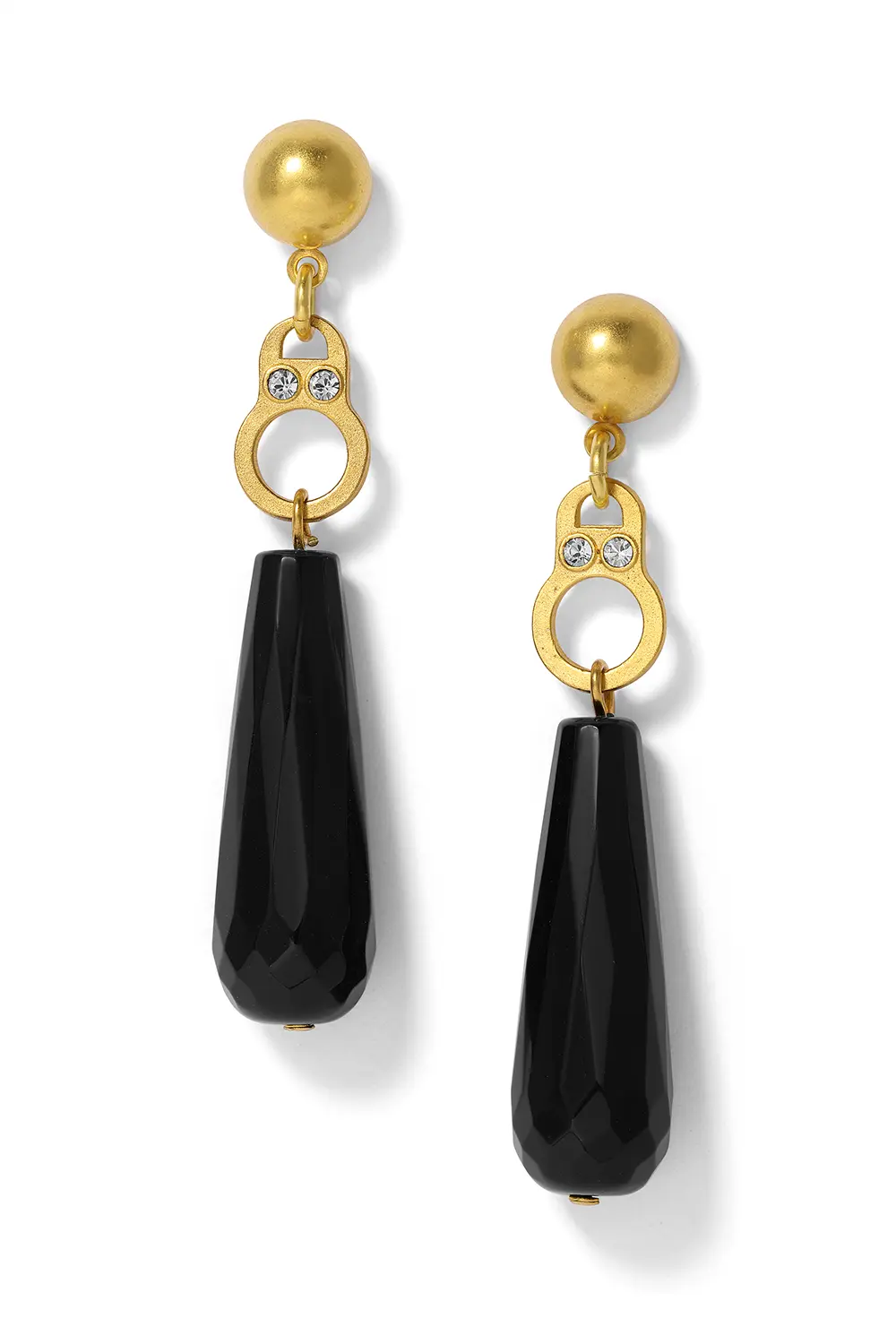 Onyx Drops Earrings